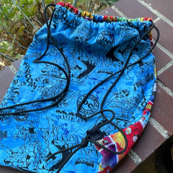 DC Comic HandmadeDrawstring Bag, Backpack - Picture 4 of 5
